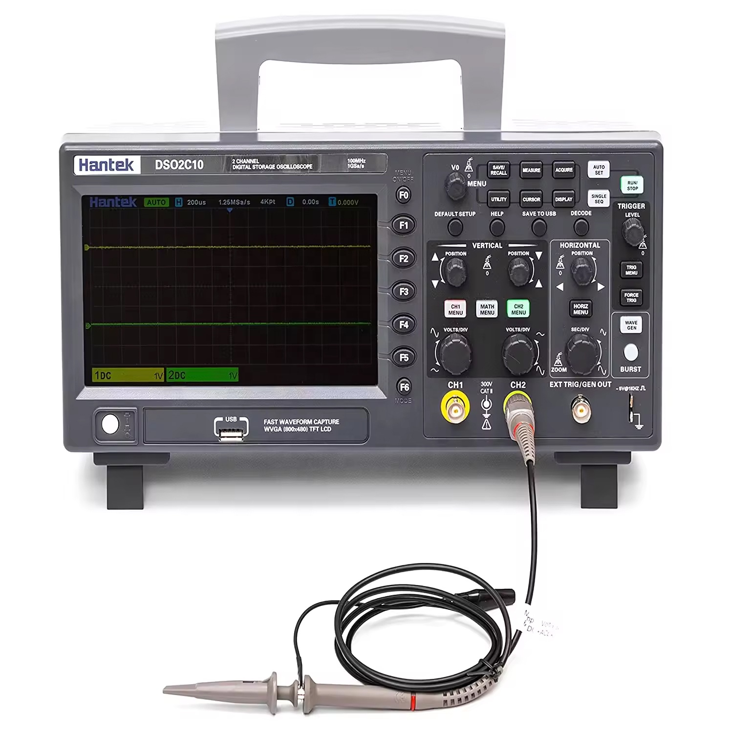 Digital Storage Oscilloscope 100Mhz - DSO2C10 DSO2C15 DSO2C10 2-kanałowy cyfrowy oscyloskop