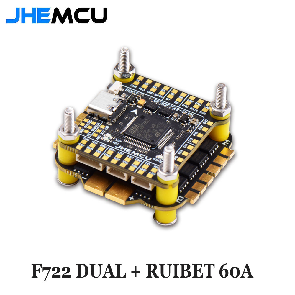 Fpv Flight Controller F7 Stack 60A - Kontroler lotu Jhemcu F7 Stack F722