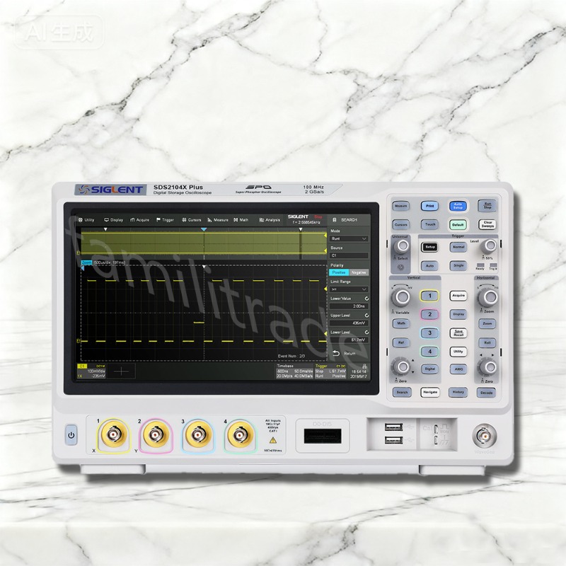 Digital Storage Oscilloscope 100Mhz - 1 SZT. OSCYLSKOP CYFROWY SIGLENT SDS2104X