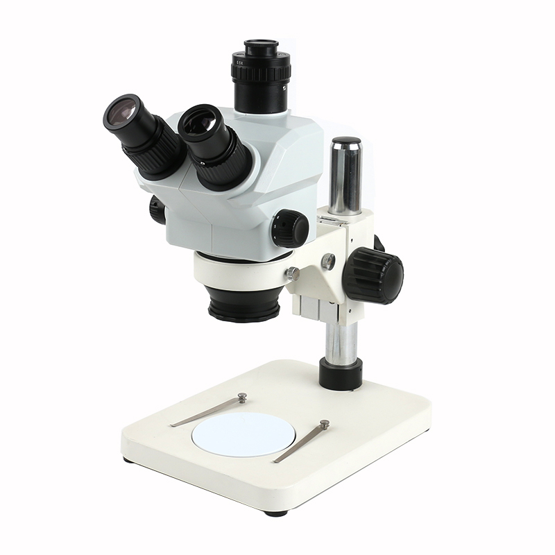 Stereo Trinocular Microscope Pcb - Mikroskop stereoskopowy laboratoryjny/przemysłowy 7x-50x z zoomem,