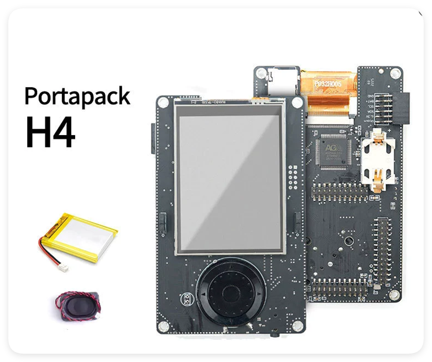 Sdr Software Defined Radio Hackrf - Płytka wyświetlacza Portapack H4 do Hackrf