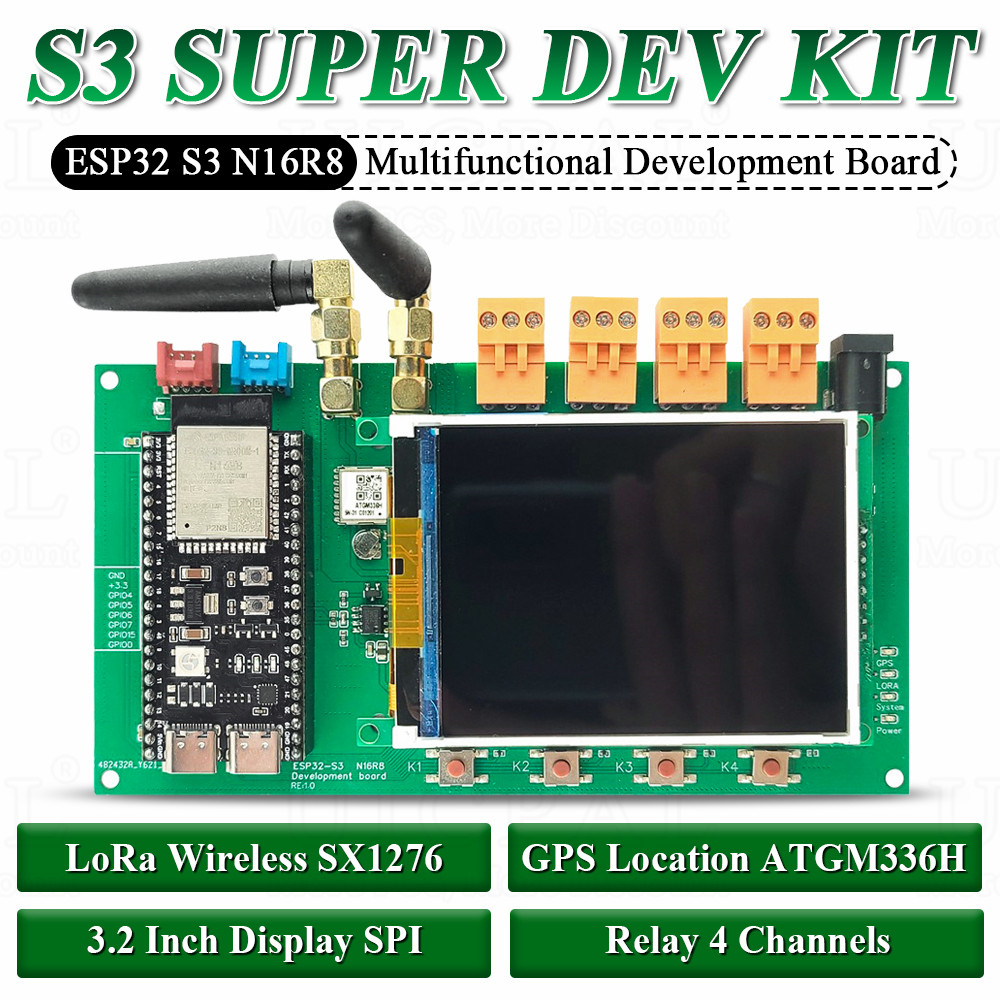 Esp32 S3 Development Board Lot - Zestaw płytki rozwojowej ESP32 S3 z