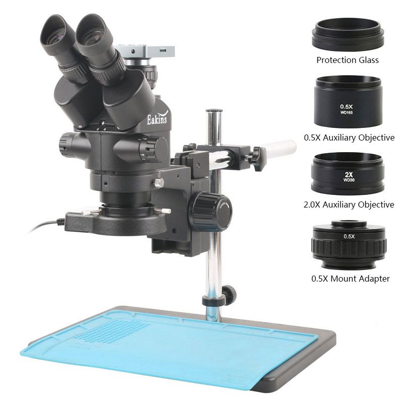 Stereo Trinocular Microscope Pcb - 8.3MP 4k 1080P HDMI kamera wideo