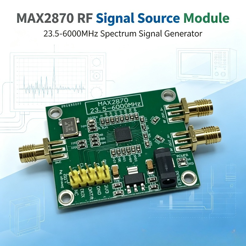 Signal Generator Spectrum Analyzer - Moduł źródła sygnału RF MAX2870 23,5–6000