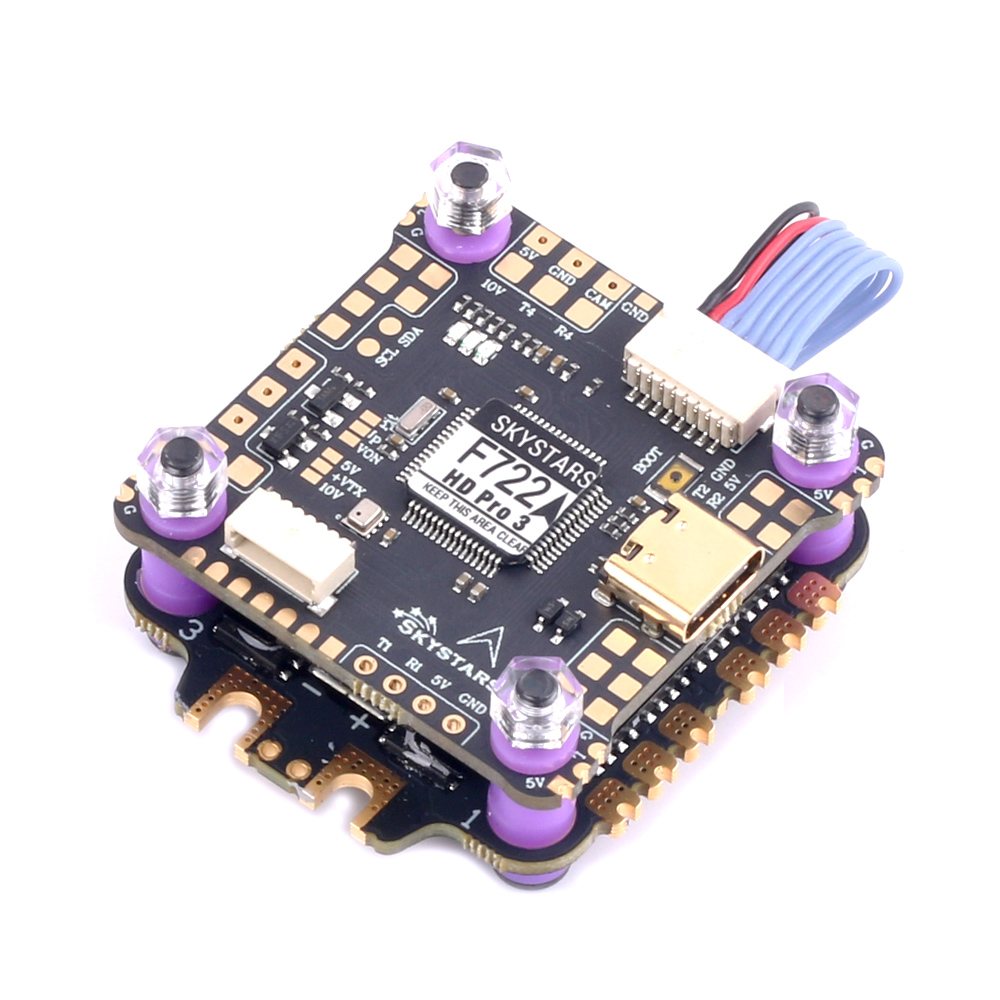 Fpv Flight Controller F7 Stack 60A - Zestaw kontrolera lotu SKYSTARS F7 i