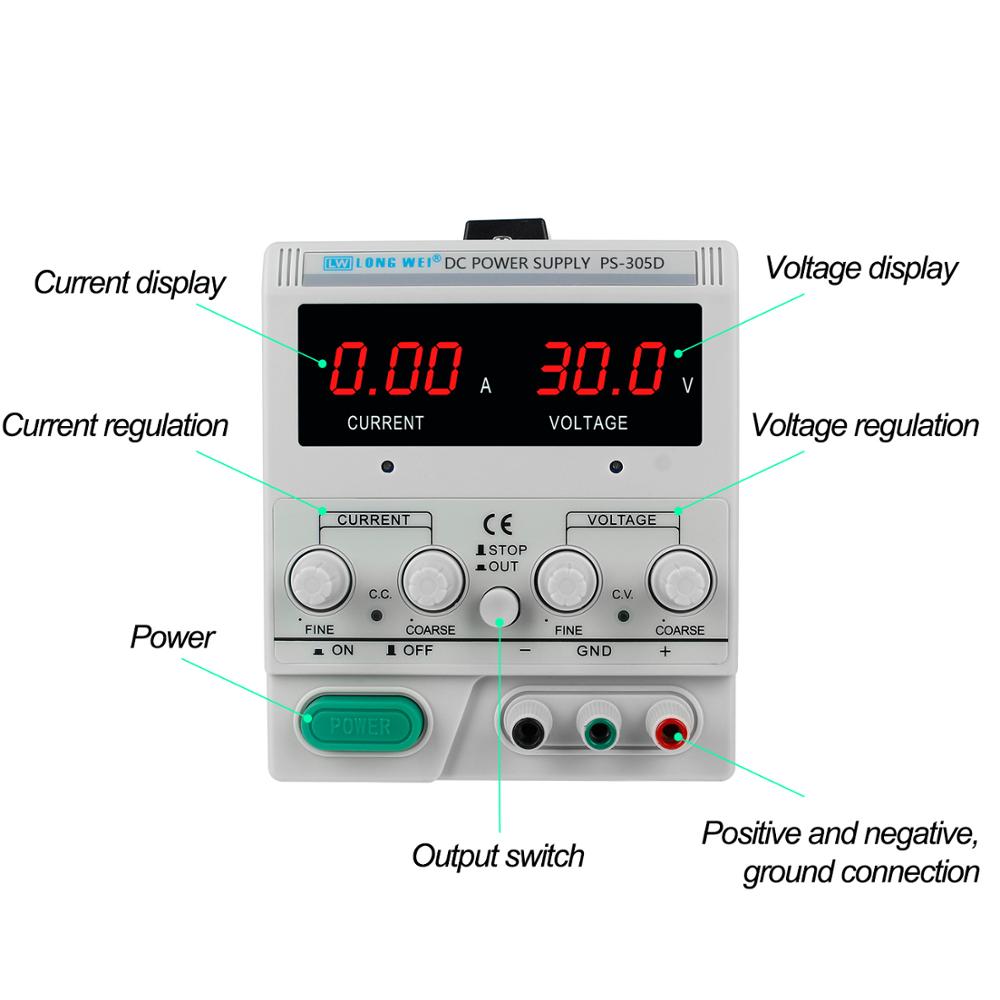 Zasilacz laboratoryjny cyfrowy – Linear Lab Power Supply Adjustable recenzja i cena