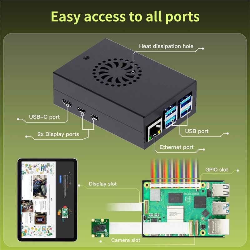 AS95 - Zestaw startowy Iraspte – Raspberry Pi 5 8Gb Kit recenzja i cena
