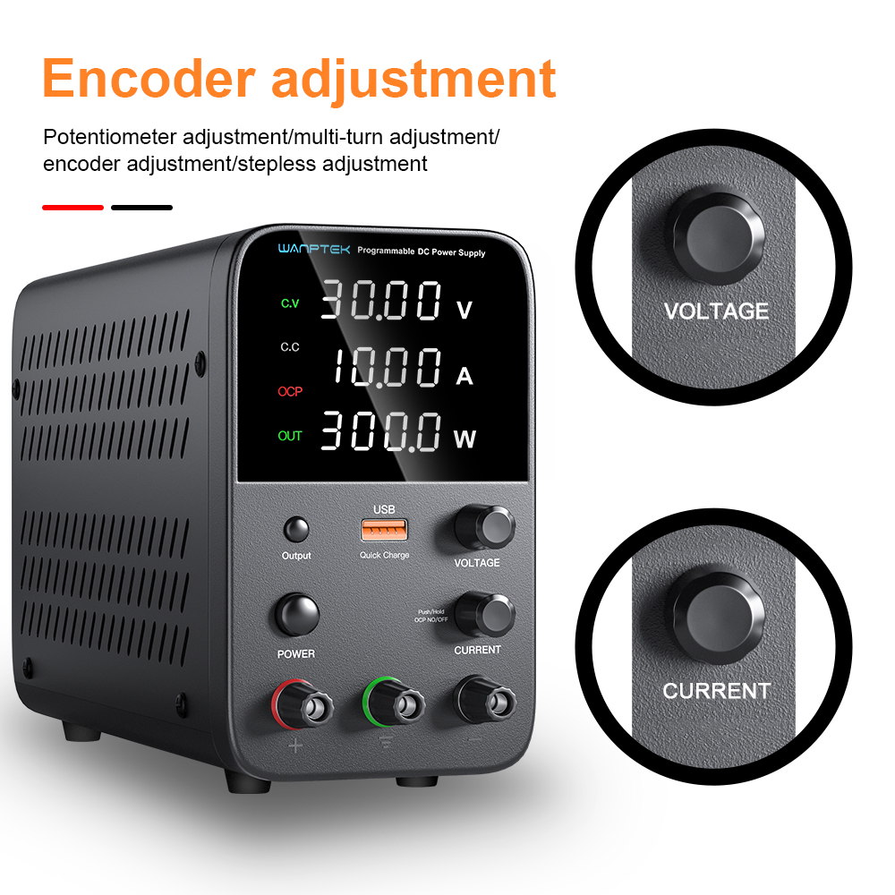 Zasilacz laboratoryjny Wanptek – Programmable Dc Power Supply 30V 10A recenzja i cena