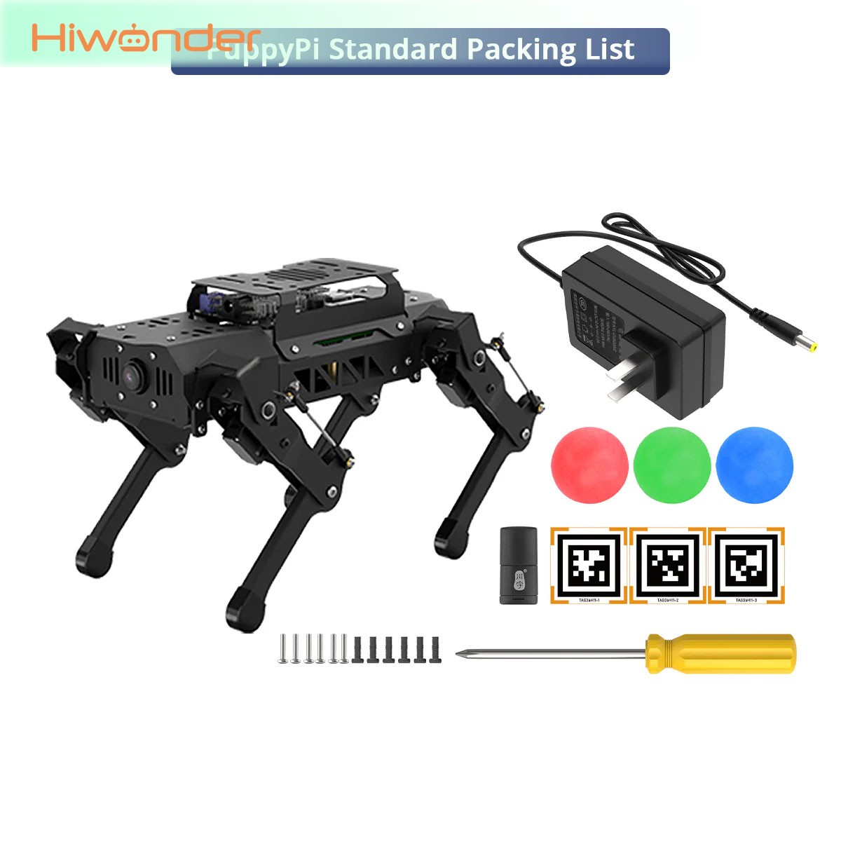 Hiwonder PuppyPi Standard Kit  – Raspberry Pi 5 8Gb Kit recenzja i cena