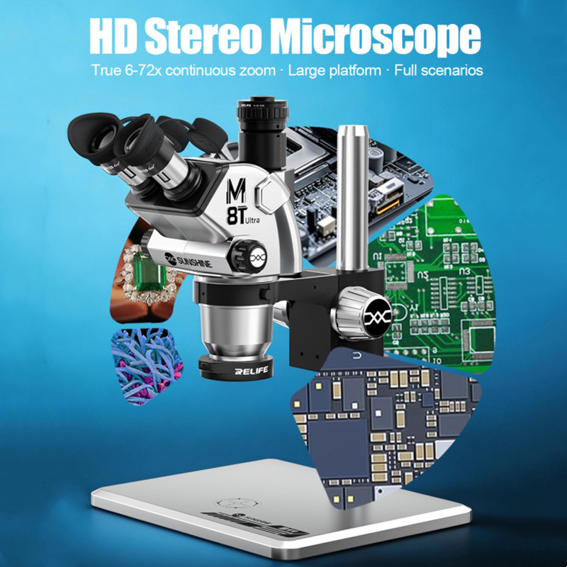 Mikroskop stereoskopowy trójok – Stereo Trinocular Microscope Pcb recenzja i cena