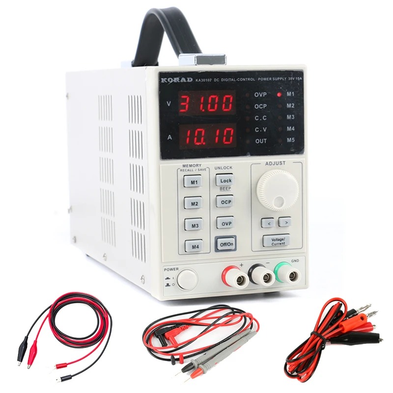 Zasilacz laboratoryjny cyfrowy – Programmable Dc Power Supply 30V 10A recenzja i cena