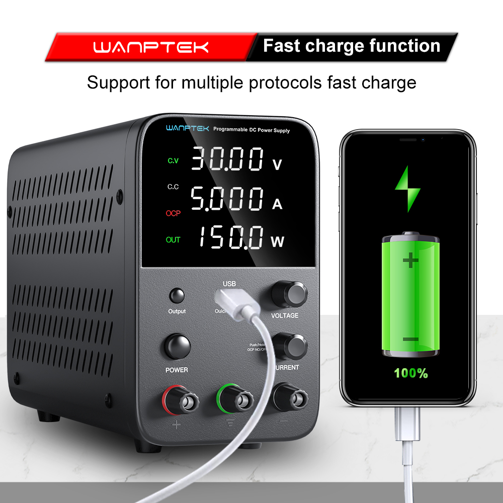 Wanptek Programowalny zasilacz – Programmable Dc Power Supply 30V 10A recenzja i cena