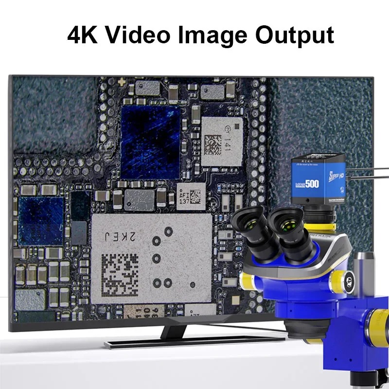 MECHANIC Kamera HD MOS 4K Pro/ – Stereo Trinocular Microscope Pcb recenzja i cena