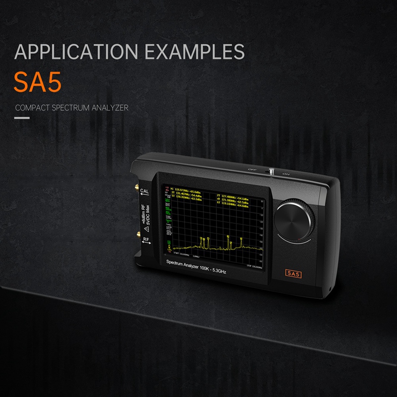 ● Najnowszy 4-calowy analizato – Signal Generator Spectrum Analyzer recenzja i cena