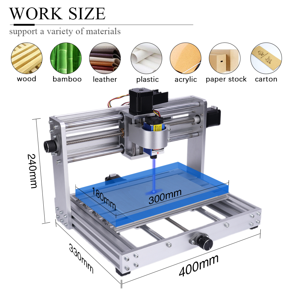 CNC 3018 Max Metal Engraving M – Mini Laser Engraver Cnc Router recenzja i cena