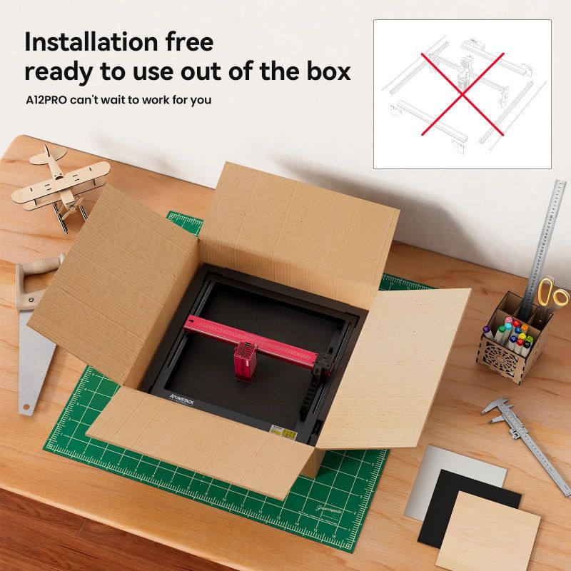 Atomstack A6 X6 S6 Pro 50W Cnc – Mini Laser Engraver Cnc Router recenzja i cena