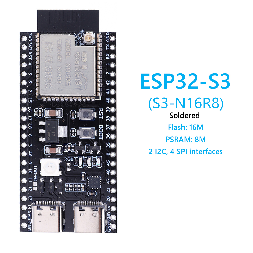 Płytka rozwojowa ESP32 S3 z ze – Esp32 S3 Development Board Lot recenzja i cena
