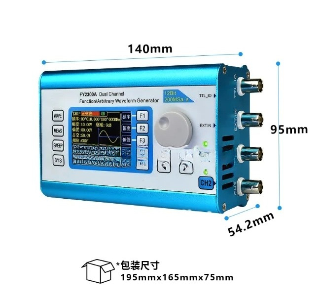Generator sygnałów funkcyjnych – Function Arbitrary Waveform Generator recenzja i cena
