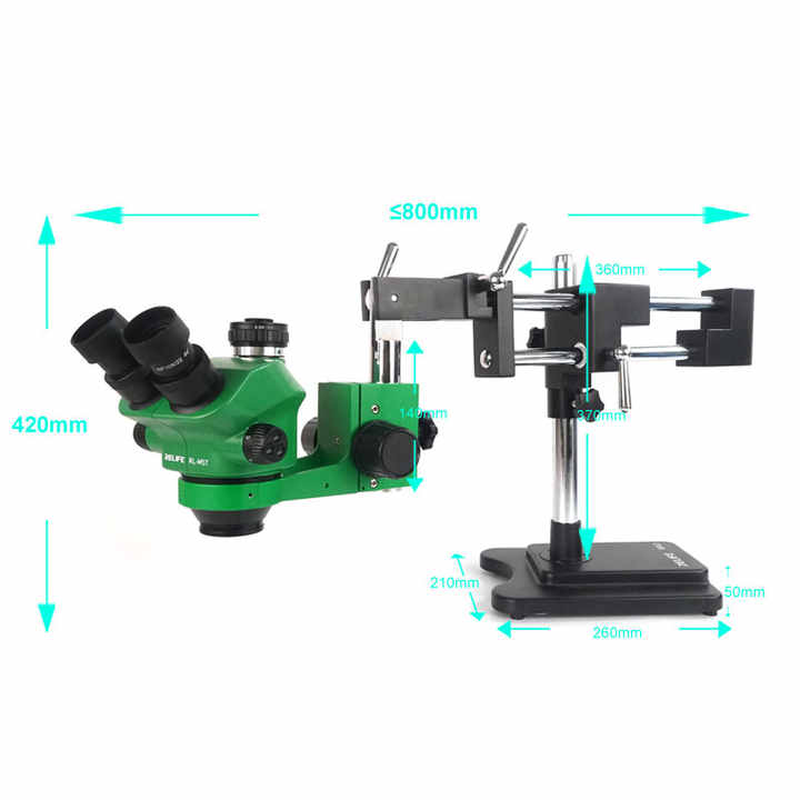 Mikroskop stereoskopowy trójok – Stereo Trinocular Microscope Pcb recenzja i cena