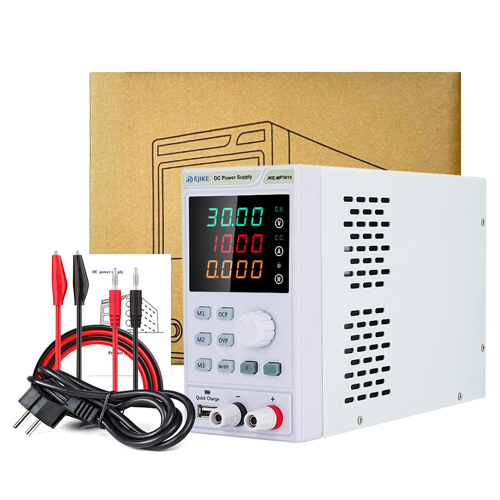 Zasilacz laboratoryjny EJIKE D – Programmable Dc Power Supply 30V 10A recenzja i cena