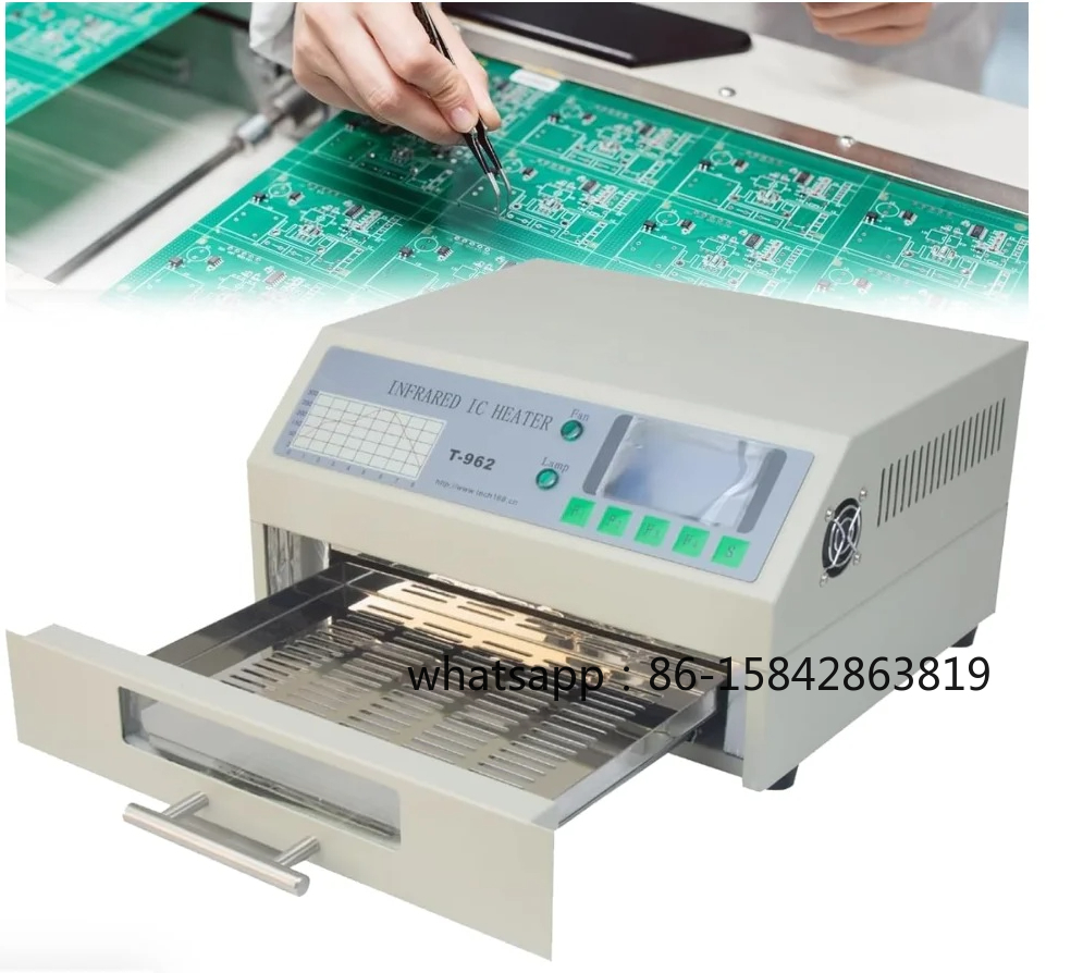 Piec do lutowania rozpływowego – Reflow Oven Pcb T962 recenzja i cena