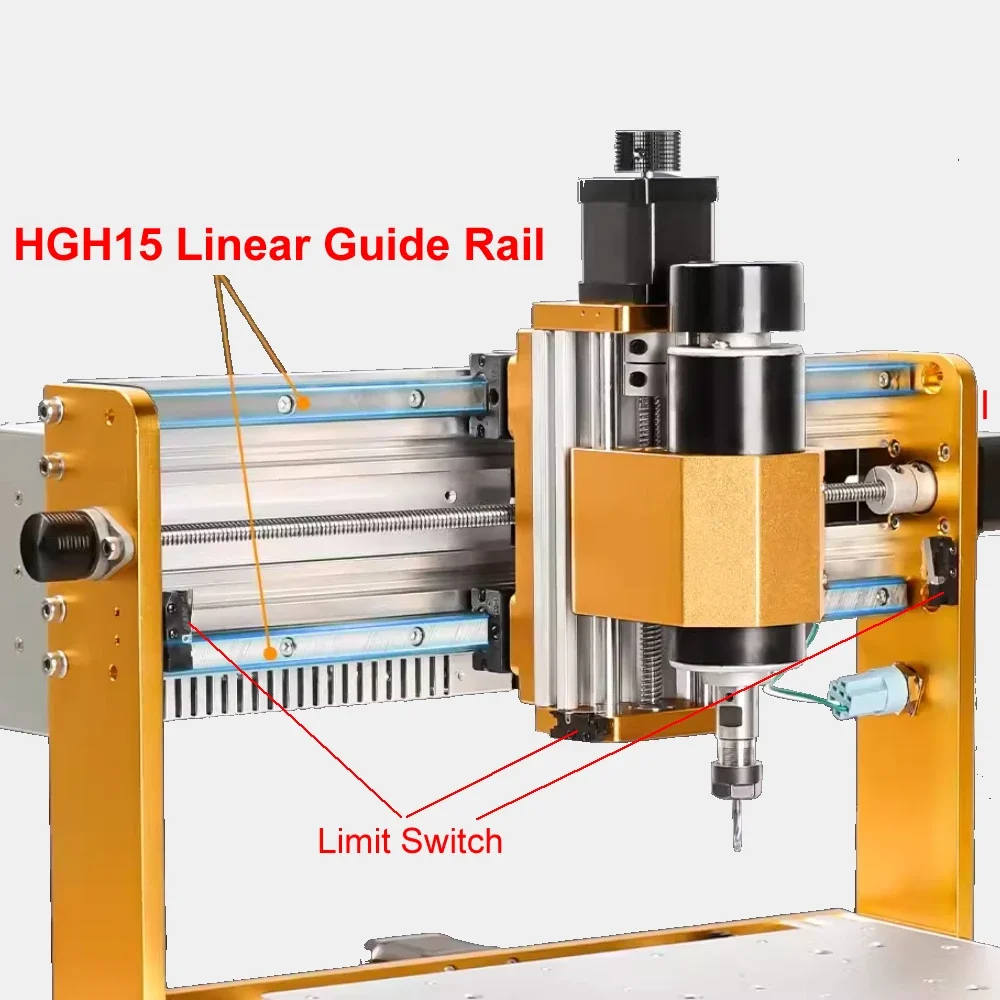 Frezarka CNC z prowadnicą lini – Mini Laser Engraver Cnc Router recenzja i cena