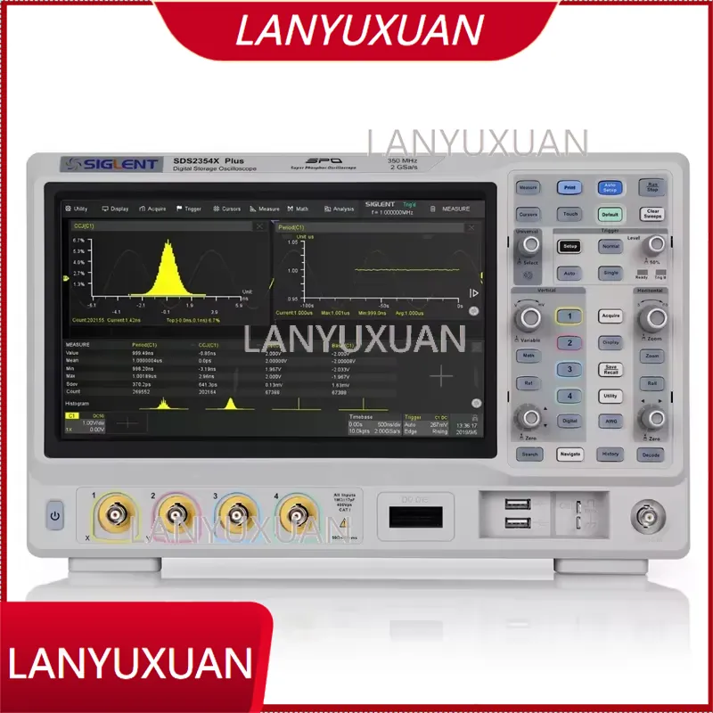 Oscyloskopy cyfrowe SDS2104XPL – Digital Storage Oscilloscope 100Mhz recenzja i cena