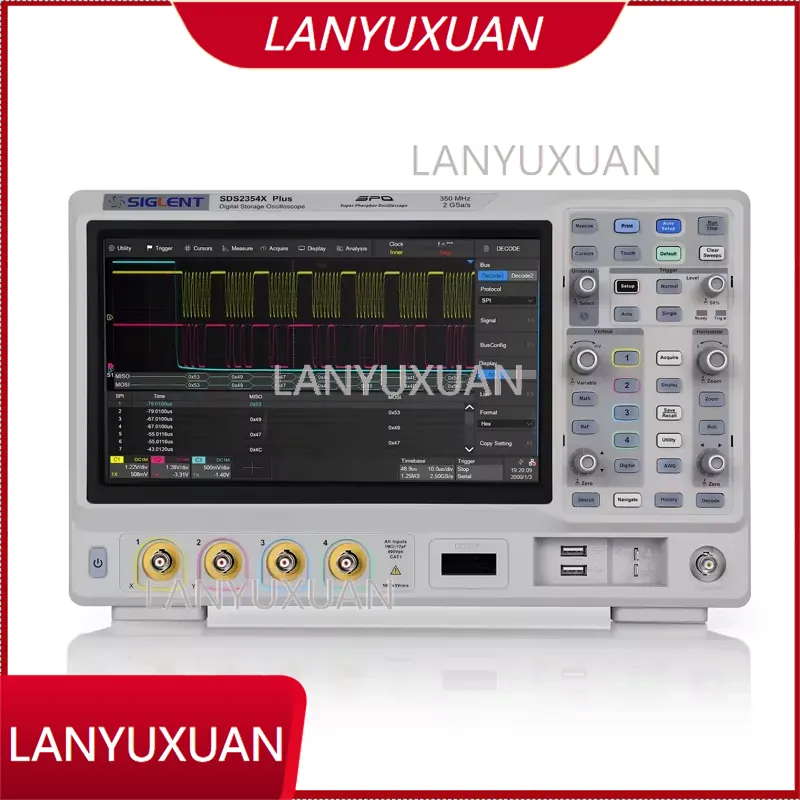 Oscyloskopy cyfrowe SDS2104XPL – Digital Storage Oscilloscope 100Mhz recenzja i cena